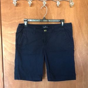 Navy American Eagle Bermudas